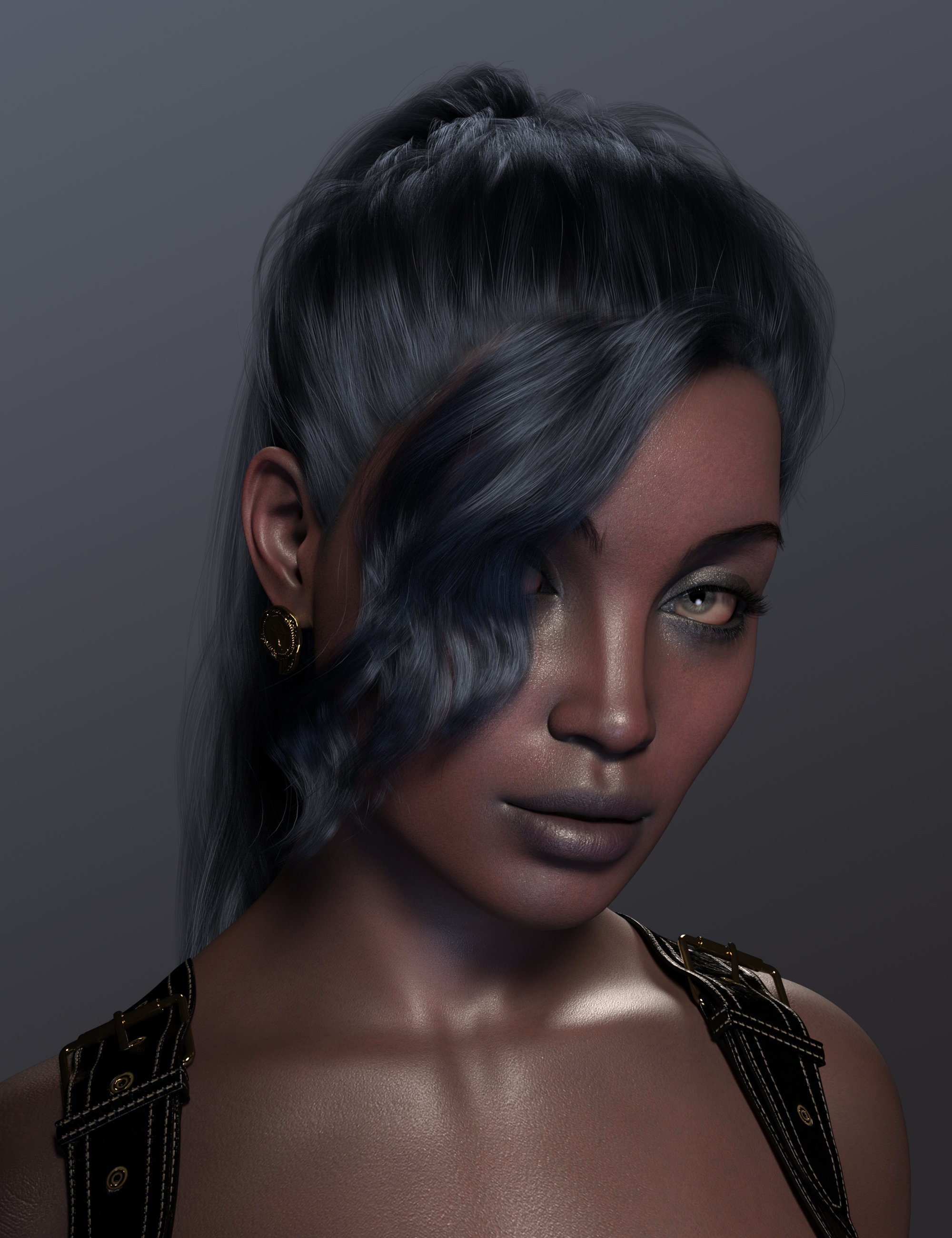 FE Netto Hair for Genesis 9 | Daz 3D