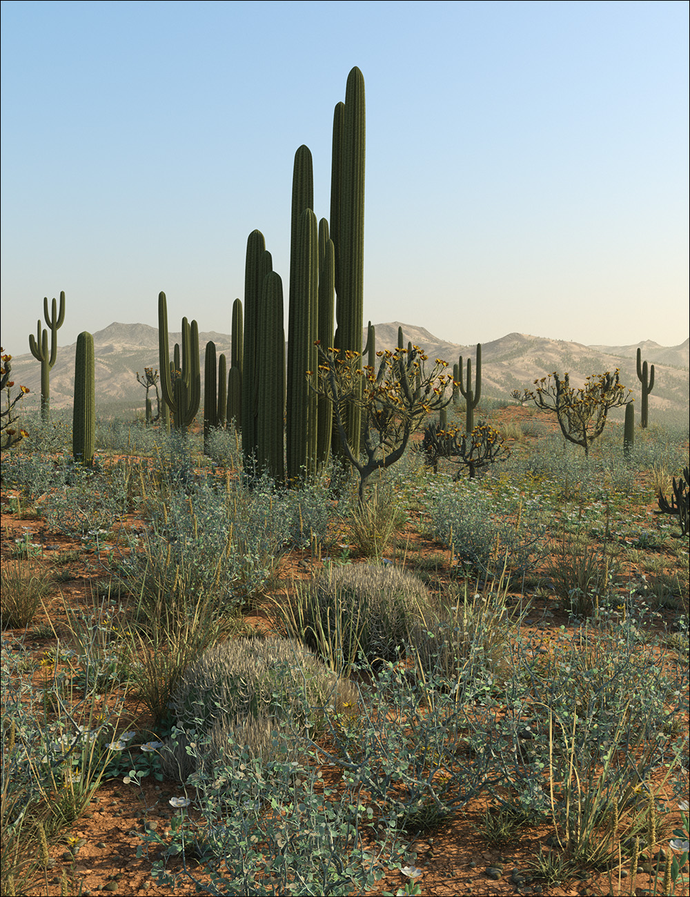 Desert Botanica by: HowieFarkesMartinJFrost, 3D Models by Daz 3D