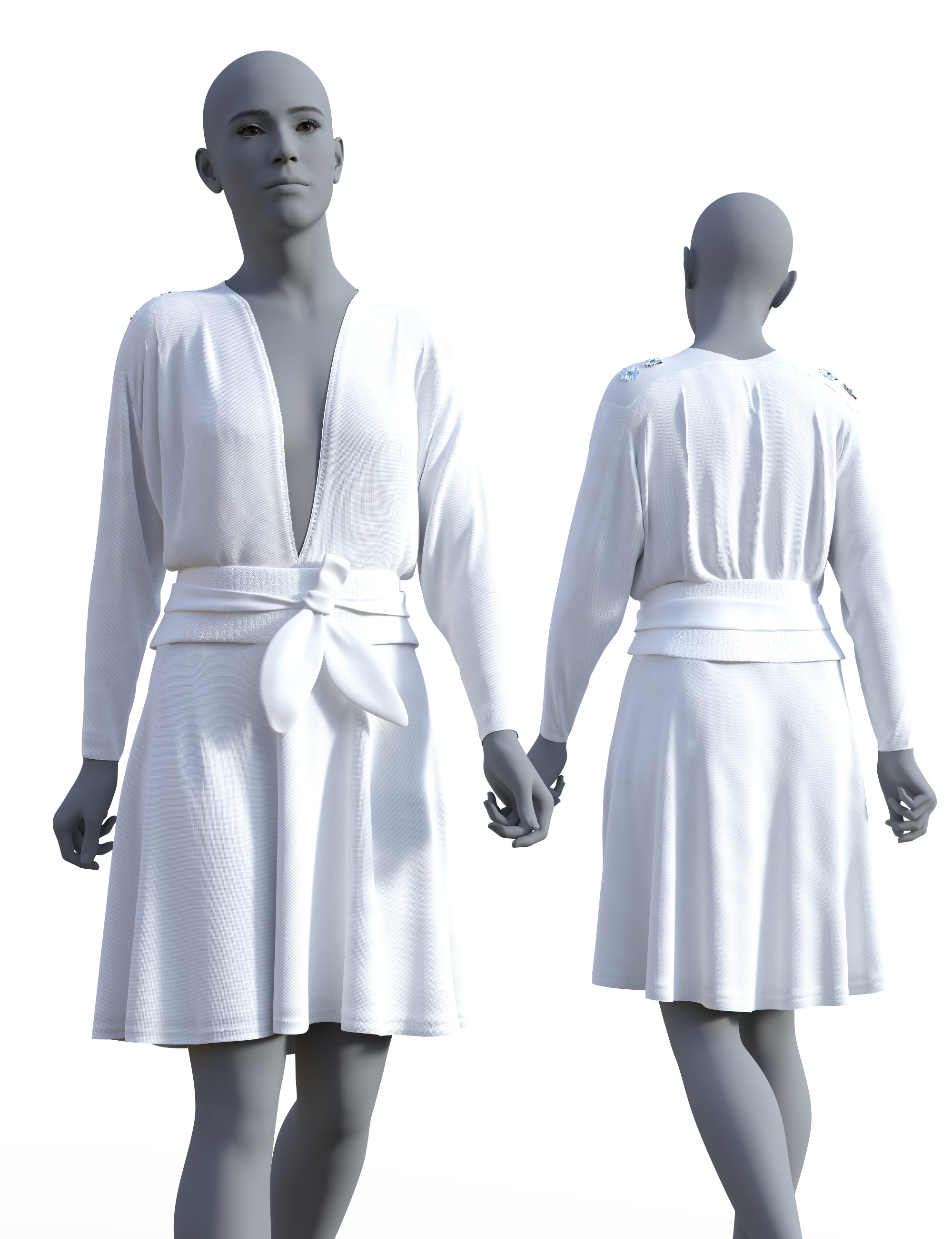 dForce Violeta Outfit for Genesis 9 | Daz 3D