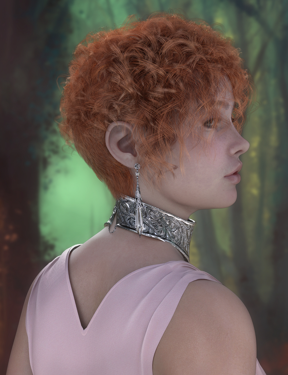 Hally Hair for Genesis 9