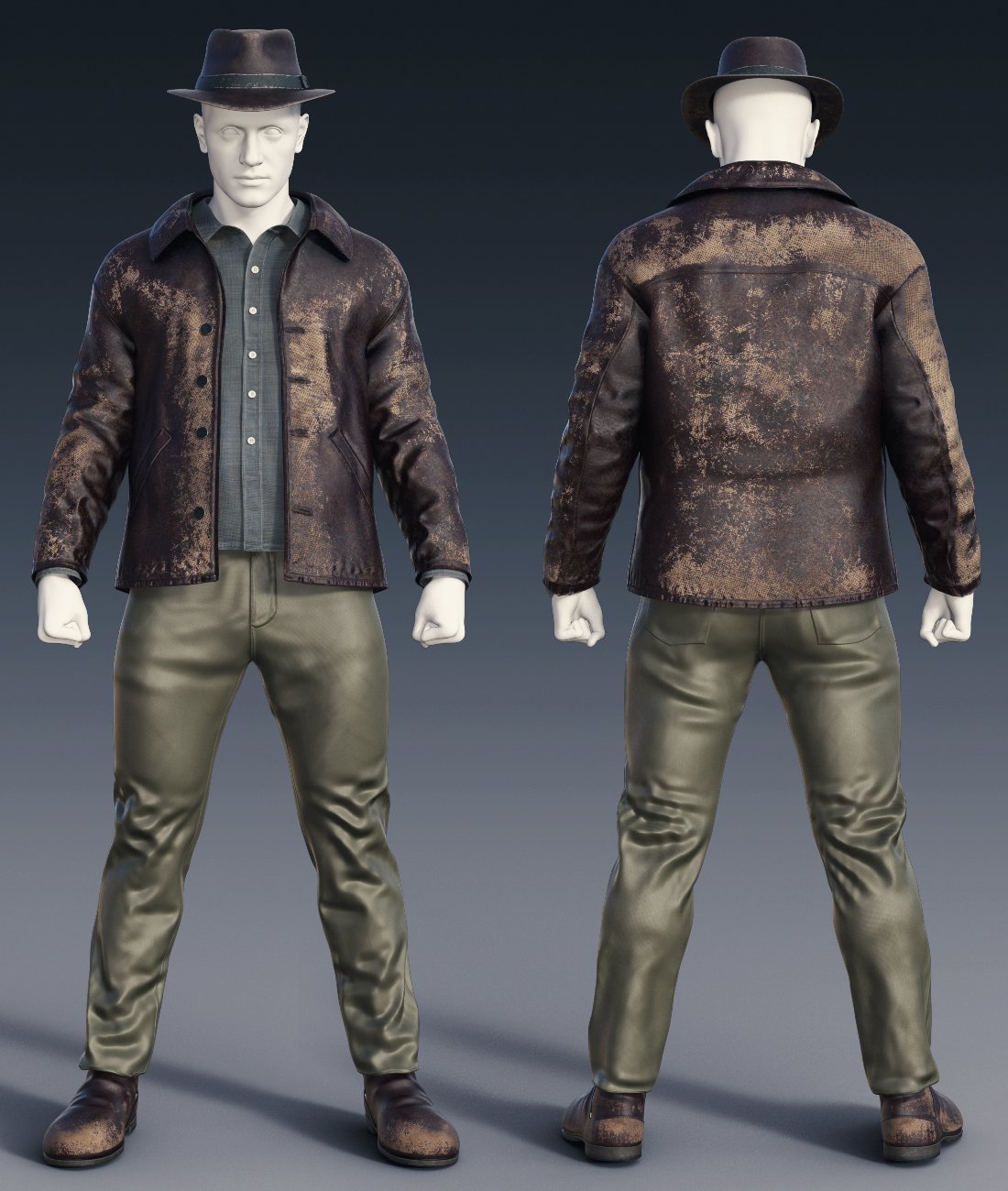 dForce Adventure Style Outfit Texture Add-On | Daz 3D
