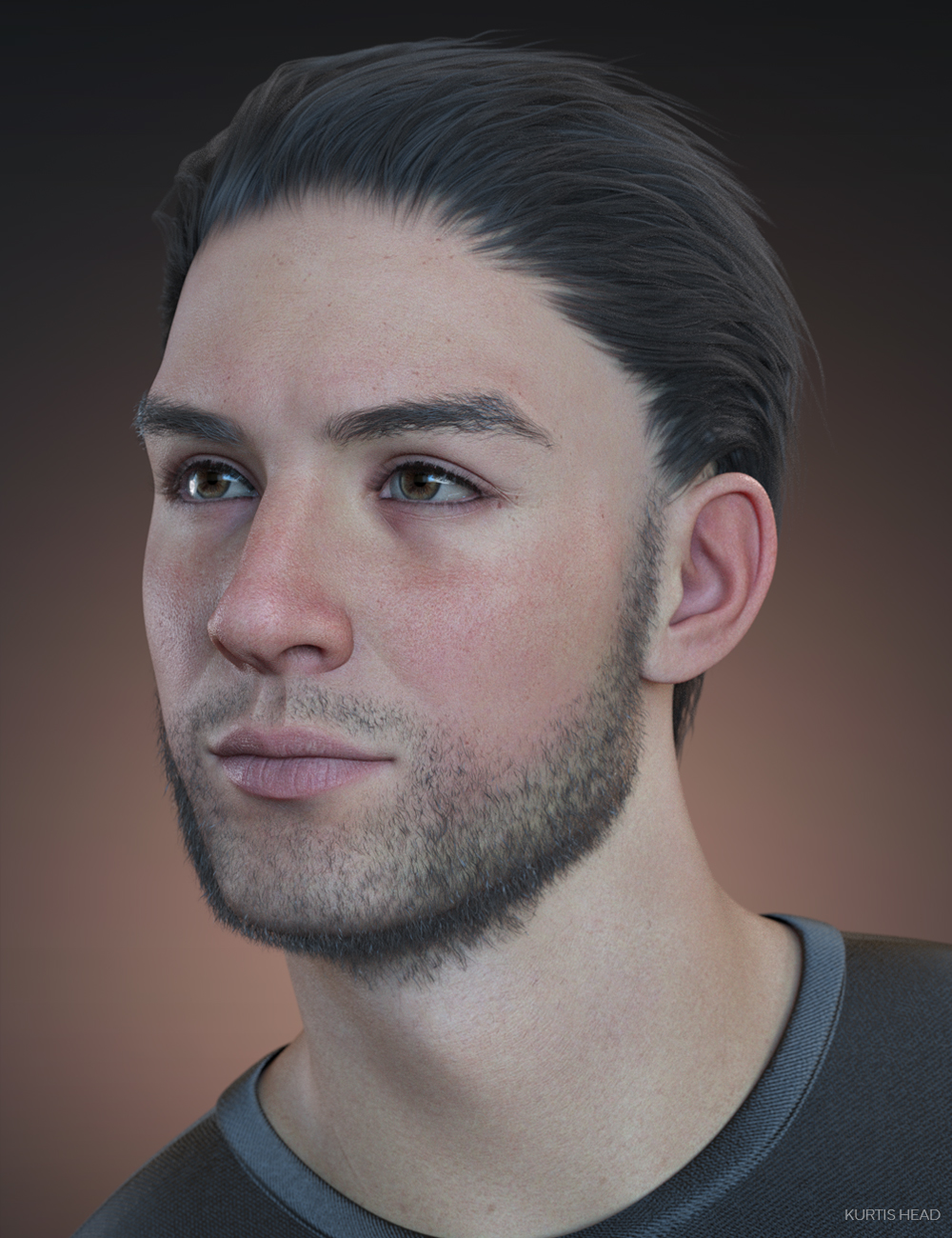 CGI Kurt HD for Genesis 9 by: Color Galeria, 3D Models by Daz 3D