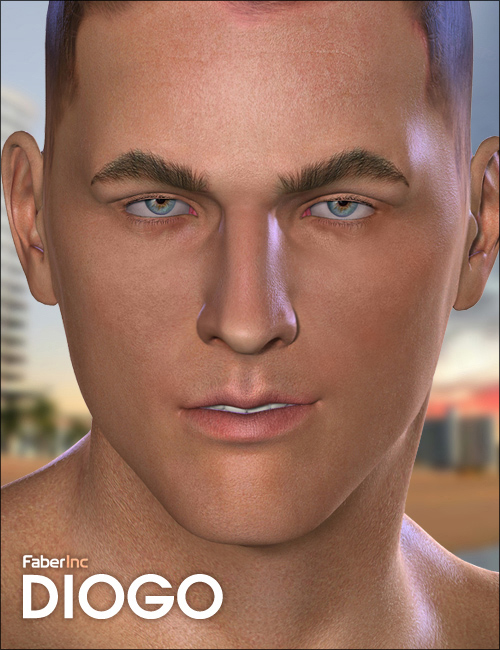 Diogo for M4 by: Faber Inc, 3D Models by Daz 3D