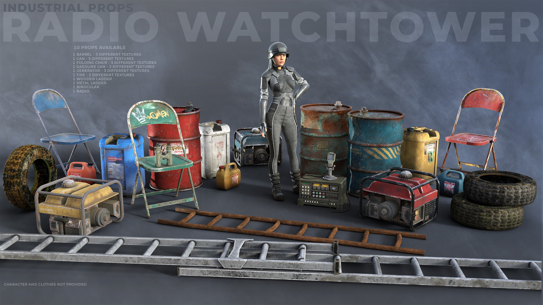Radio Watchtower Radio Watchtower by: Monyto, 3D Models by Daz 3D