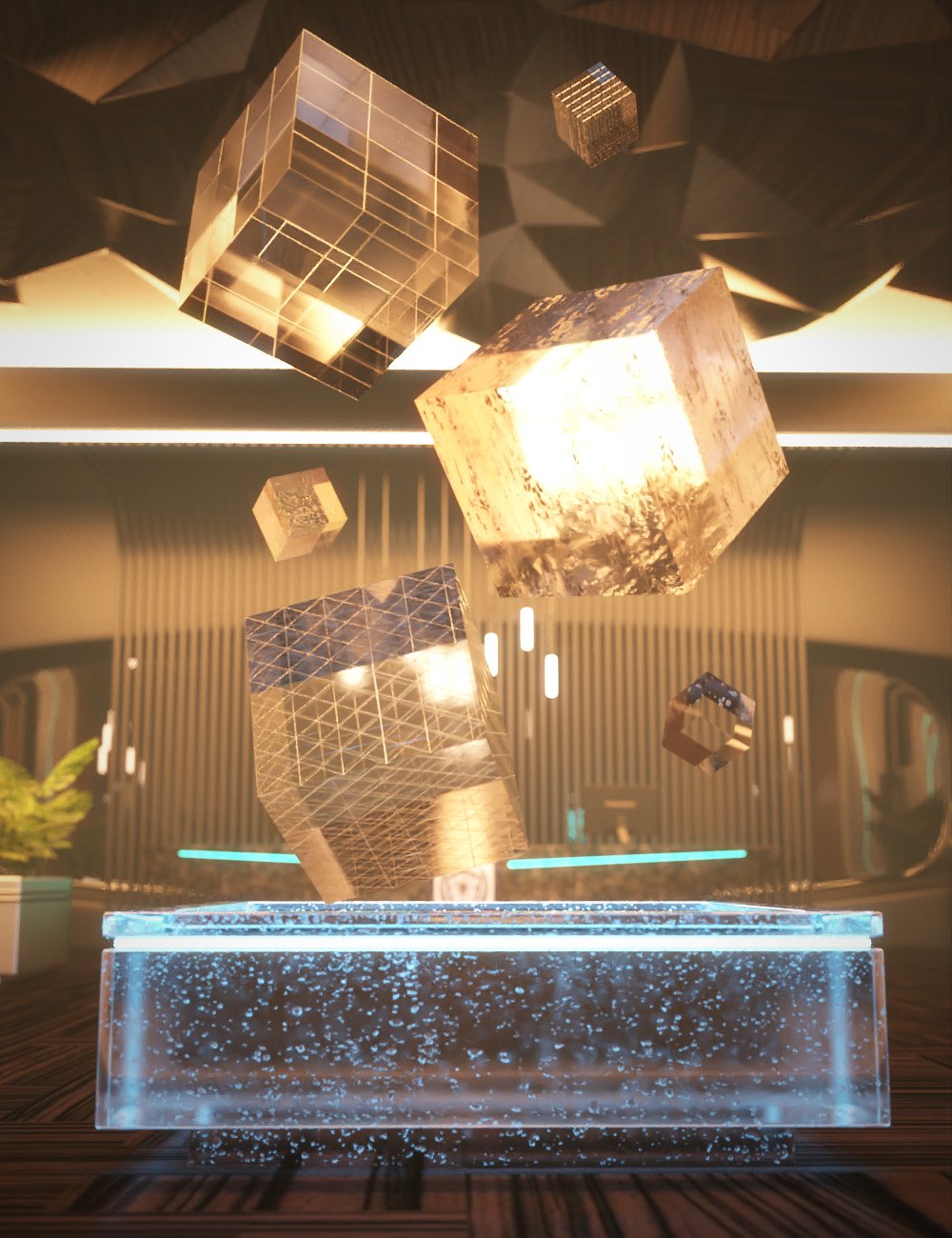 Iray GlassWorx 2 by: KindredArts, 3D Models by Daz 3D