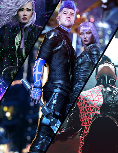 Super Bundle Heroic Poses for Genesis 9 | Daz 3D