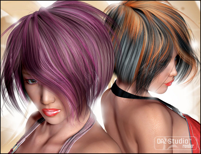 Niamh Hair Niamh Hair by: SWAM, 3D Models by Daz 3D