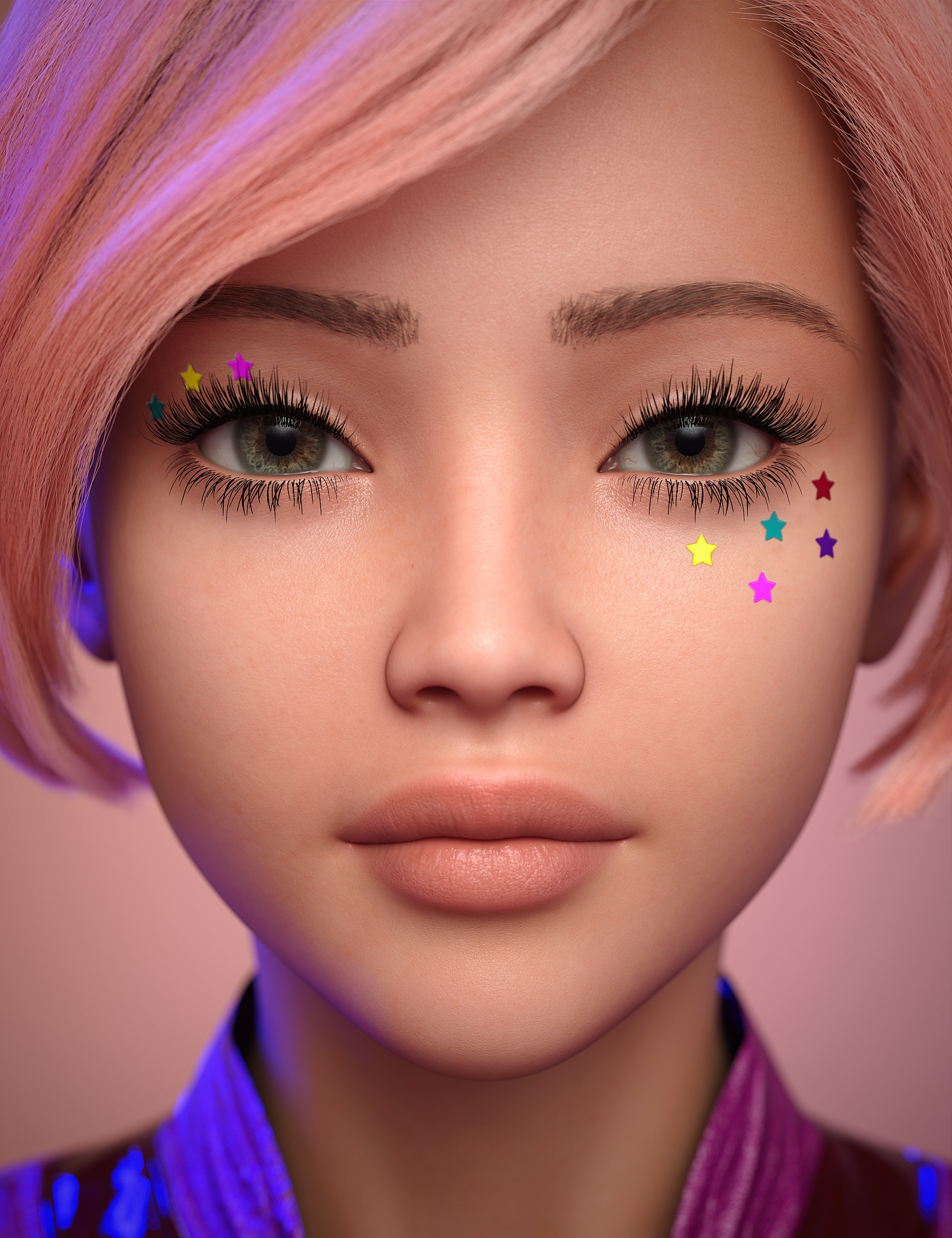 Ally 9 Makeup by: , 3D Models by Daz 3D