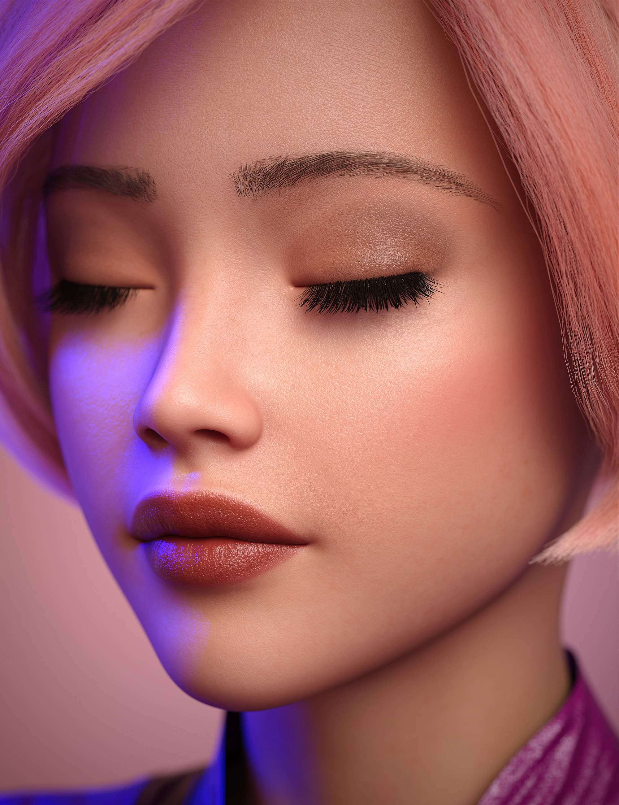 Ally 9 Makeup by: , 3D Models by Daz 3D