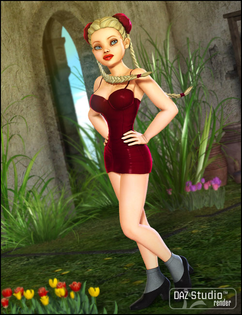 Mini Dress Unimesh Fits Mini Dress Unimesh Fits by: Barbara Brundon, 3D Models by Daz 3D
