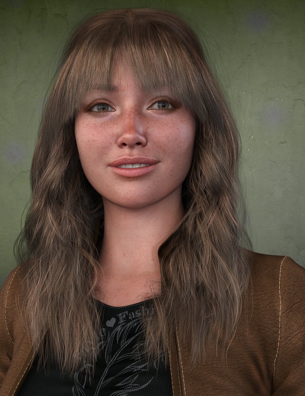 dForce Emberlynn Hair for Genesis 9 by: Propschick, 3D Models by Daz 3D