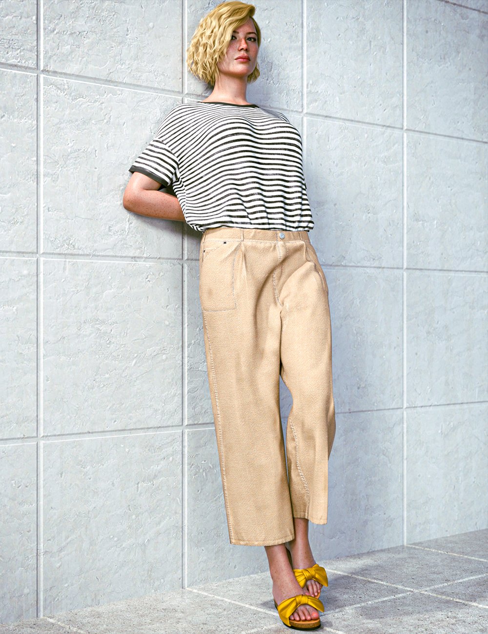 dforce Spring Outfit for Genesis 9