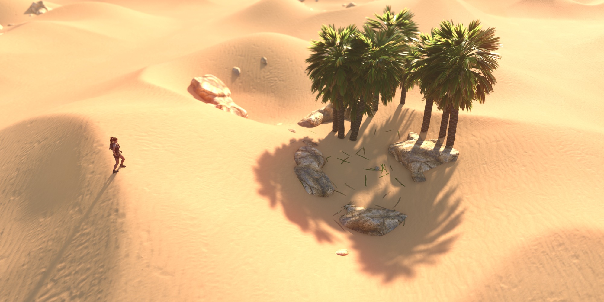 Predatron Predatron Fan Palm Vignette | Daz 3D