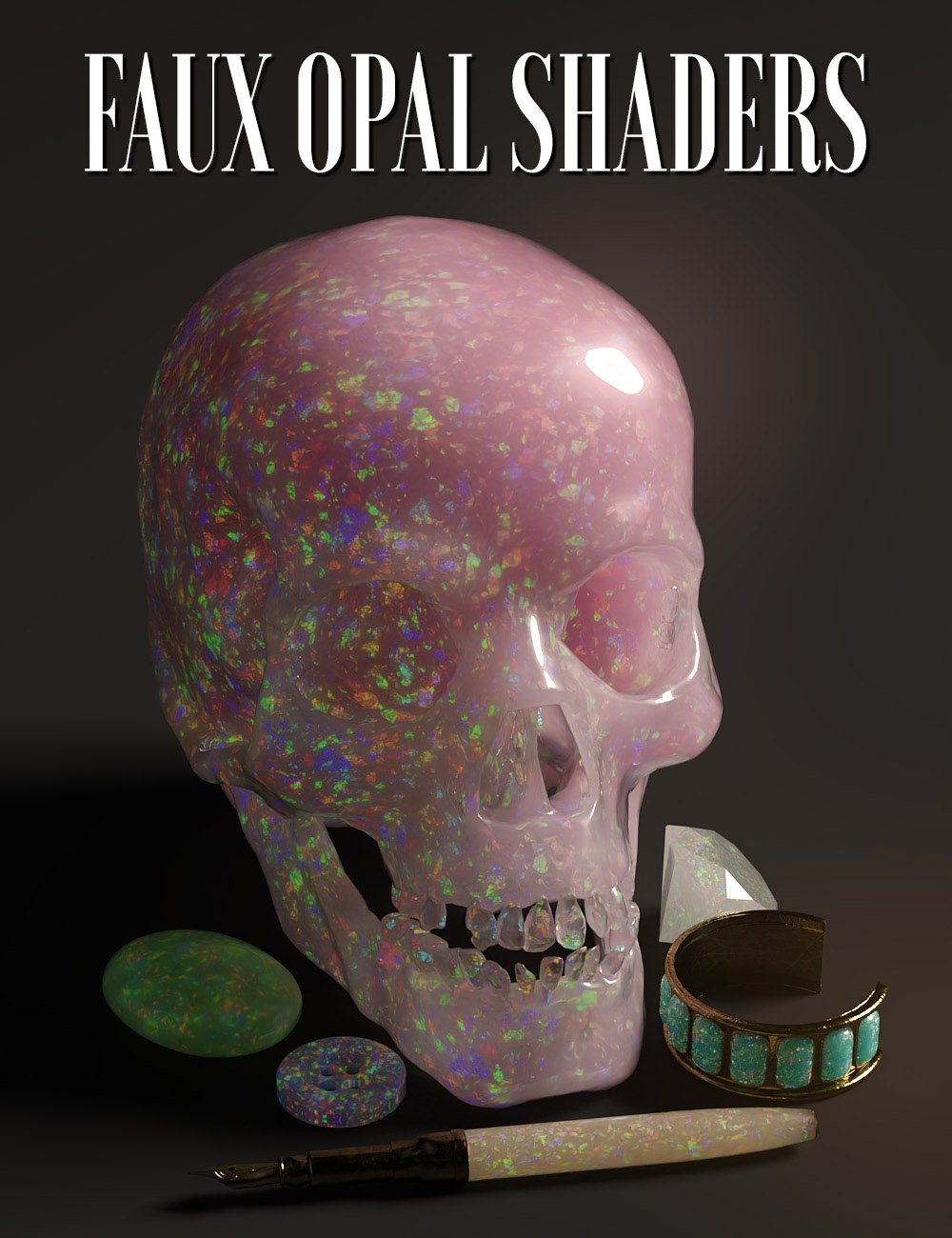 Faux Opal Shaders by: Silas3DDimensionTheoryJosh Darling, 3D Models by Daz 3D
