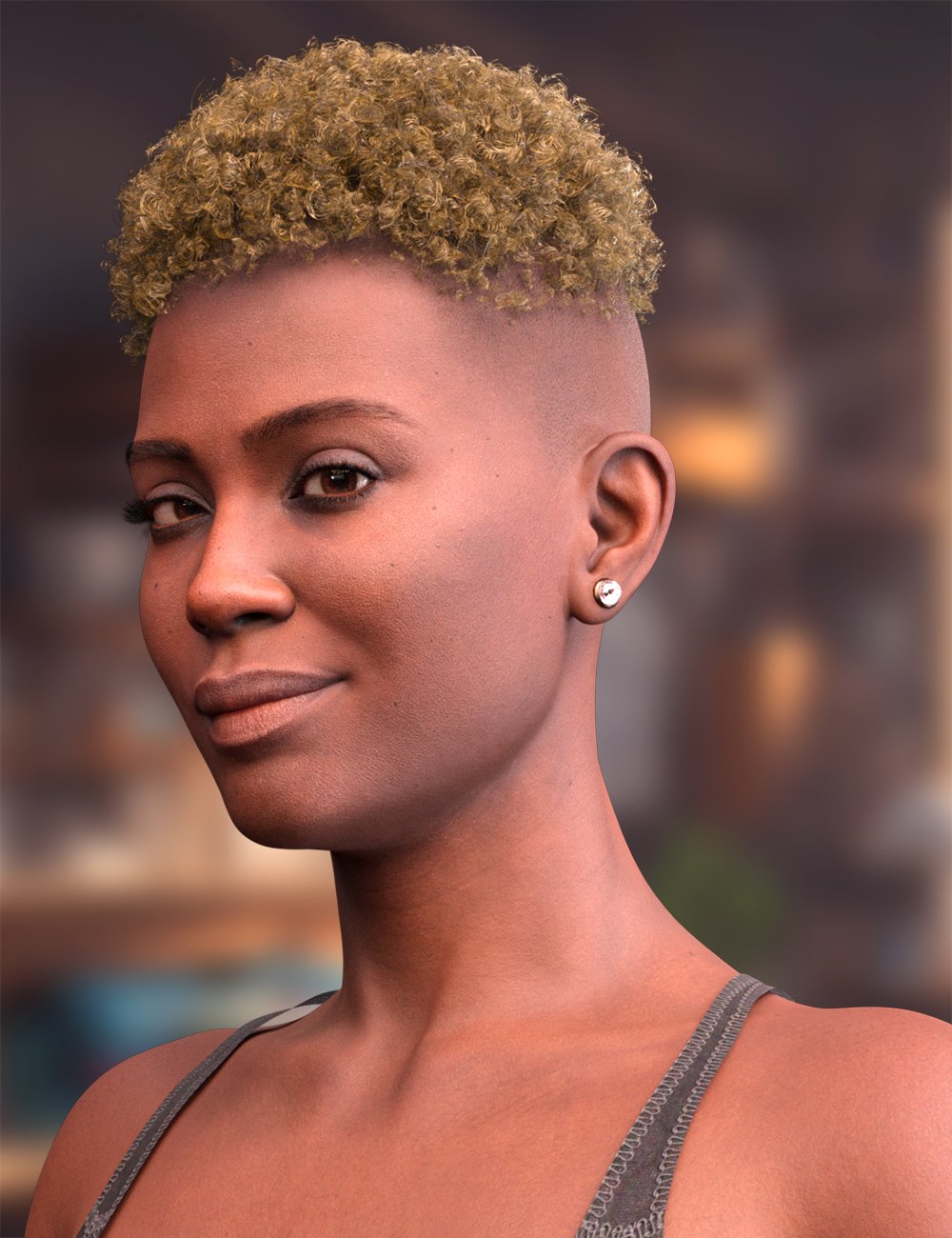 M3D Jamal Hair for Genesis 9 | Daz 3D