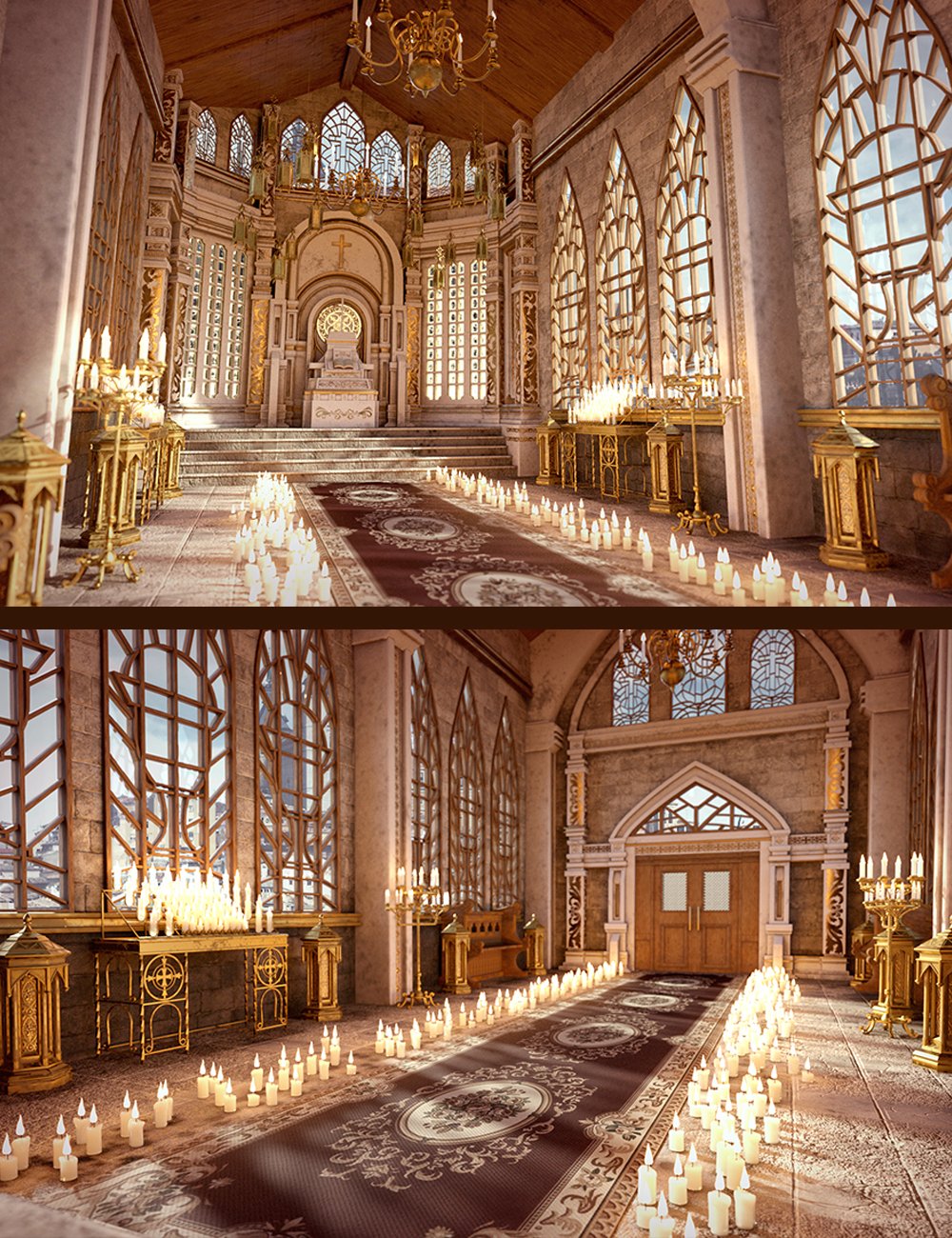 Magic Holy Temple by: Polish, 3D Models by Daz 3D