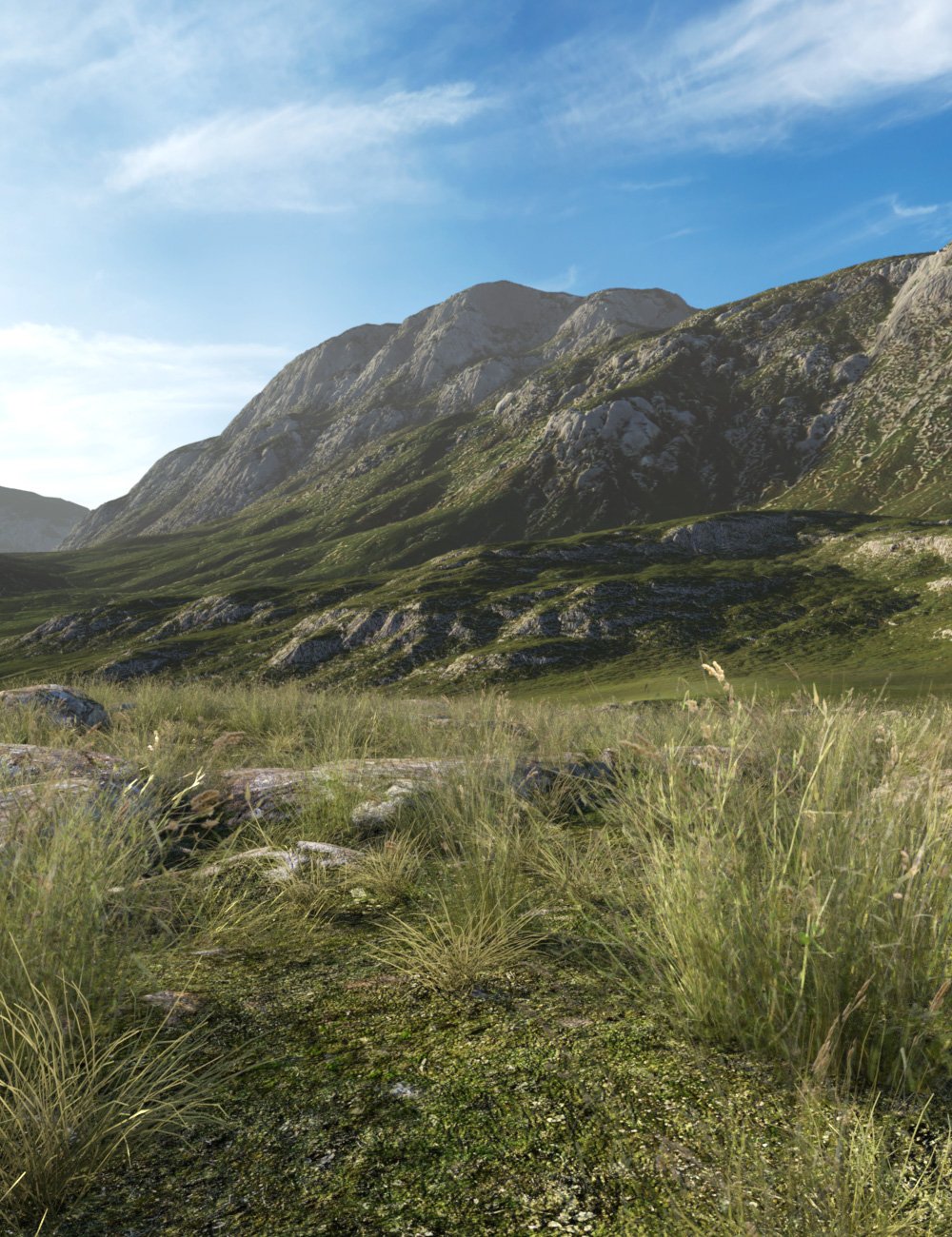 Green Valley by: Aako, 3D Models by Daz 3D