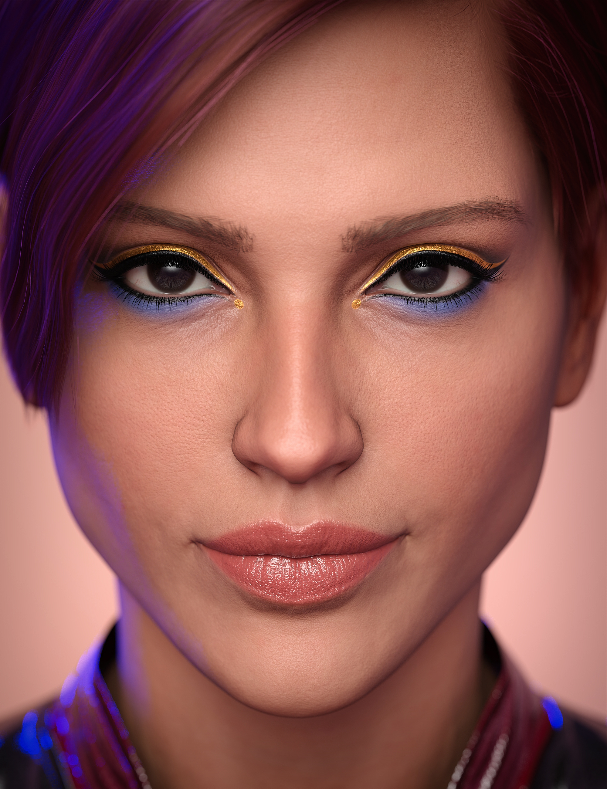 Olympia 9 HD Makeup by: , 3D Models by Daz 3D