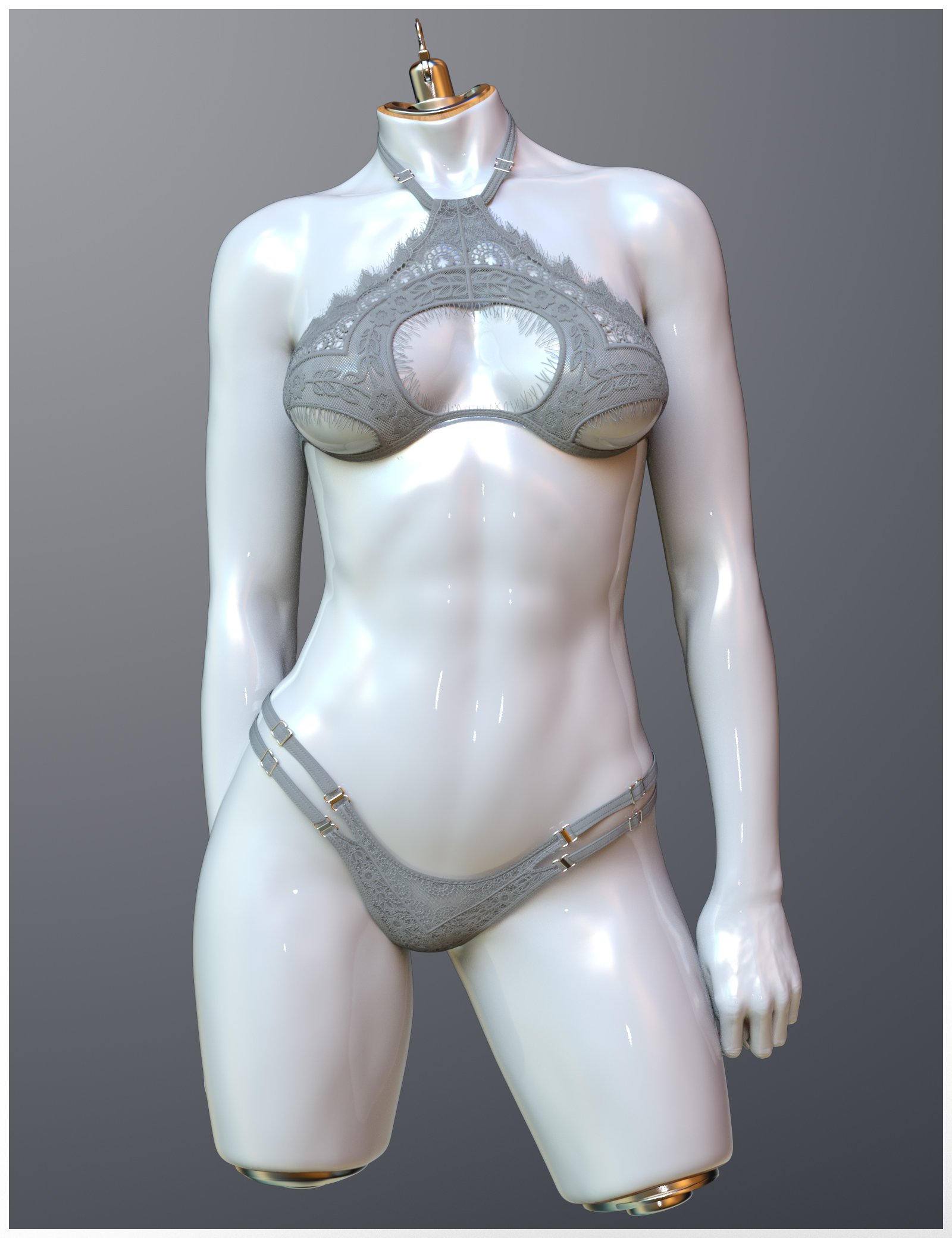 Stunningly Designed crotch bikini 
