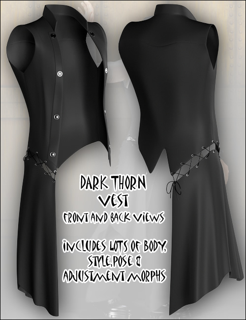BRC Dark Thorn for M4 by: Ravenhair, 3D Models by Daz 3D