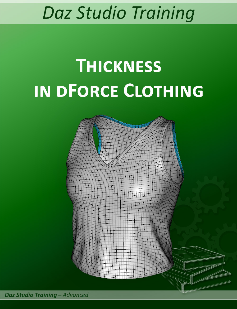 Daz Studio Training Advanced 01 - Fabric Thickness in dForce by: esha, 3D Models by Daz 3D