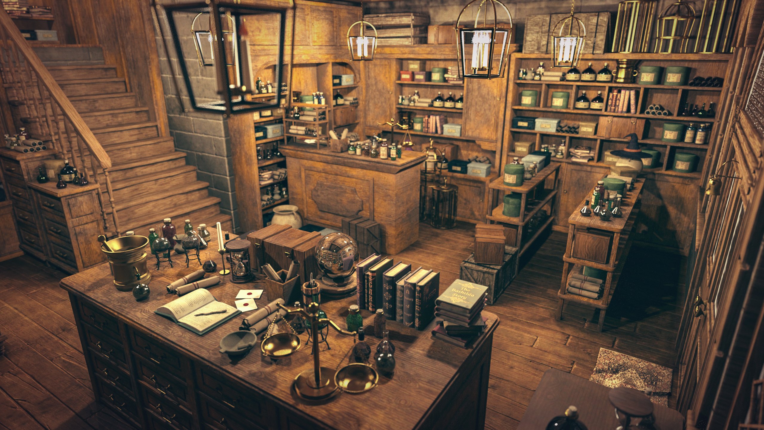 Magic Potion Shop | Daz 3D