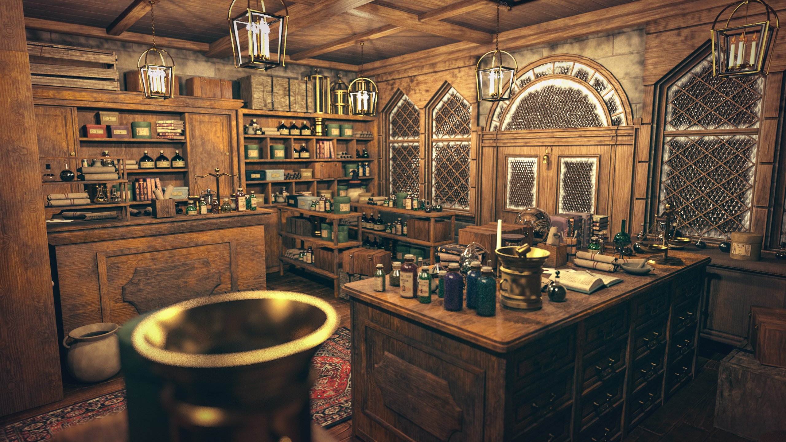 Magic Potion Shop | Daz 3D