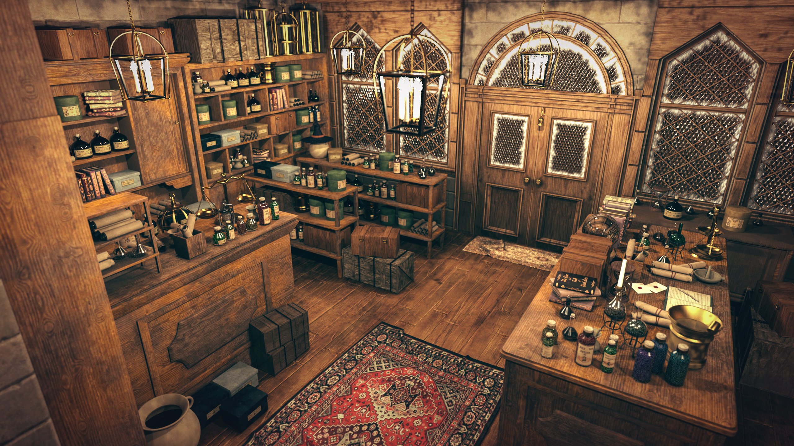 Magic Potion Shop | Daz 3D