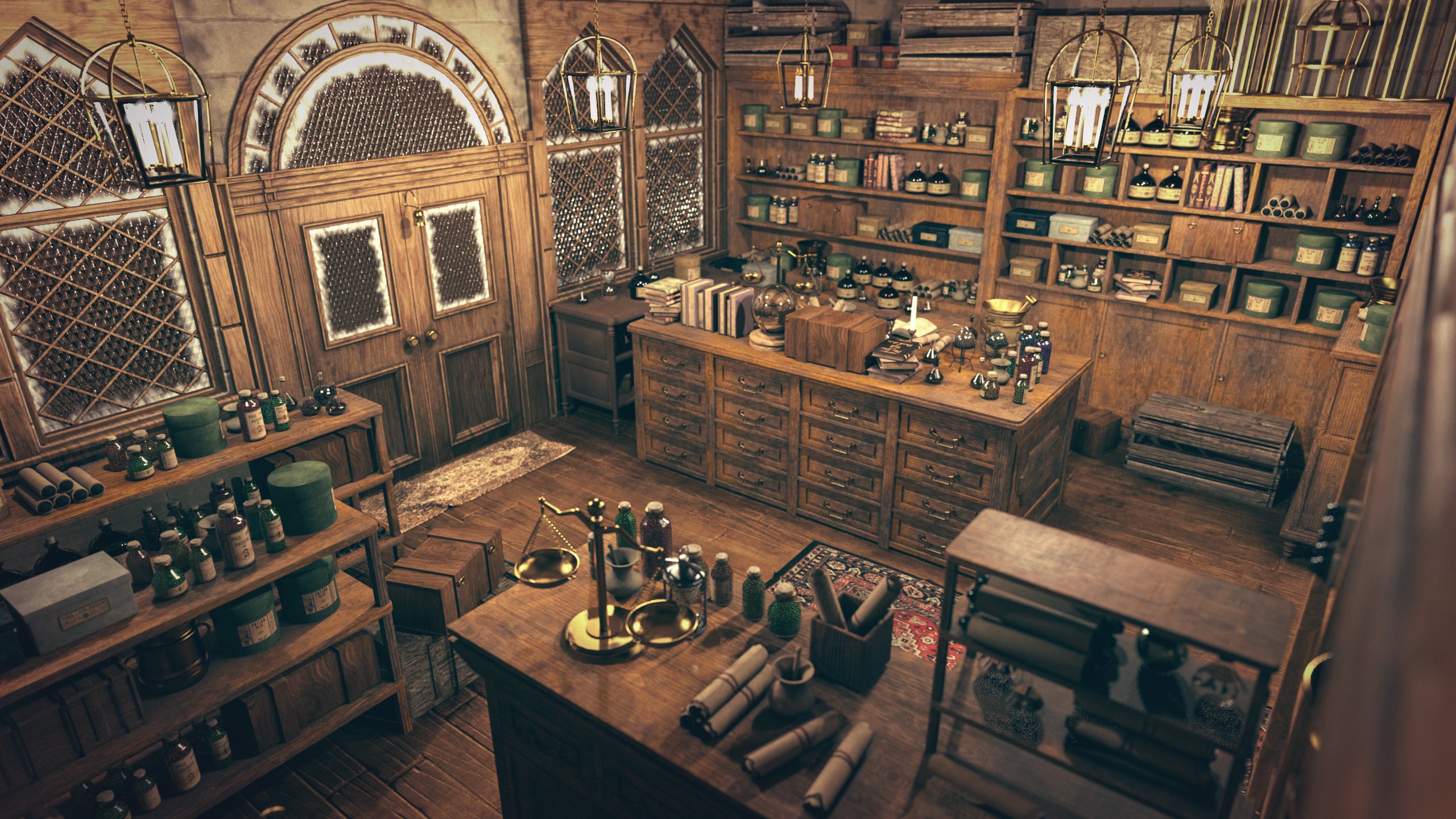 Magic Potion Shop | Daz 3D