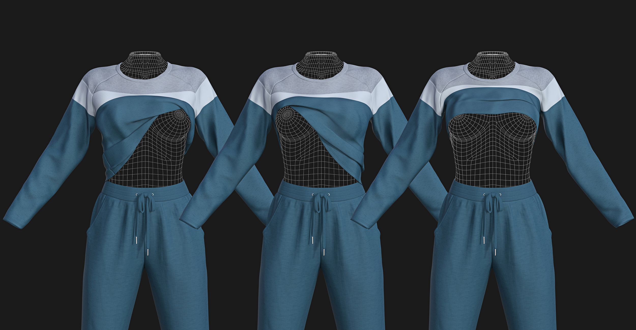 dForce SU Spring Clothes for Genesis 9, 8.1, and 8 Female | Daz 3D