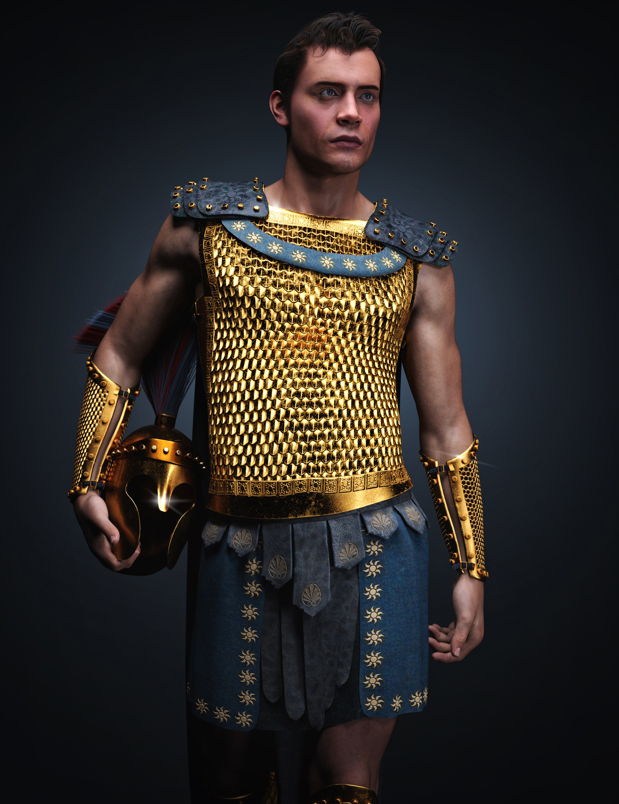 MD - KOO Hector and the Trojans Armor Bundle by: MikeDKooki99, 3D Models by Daz 3D