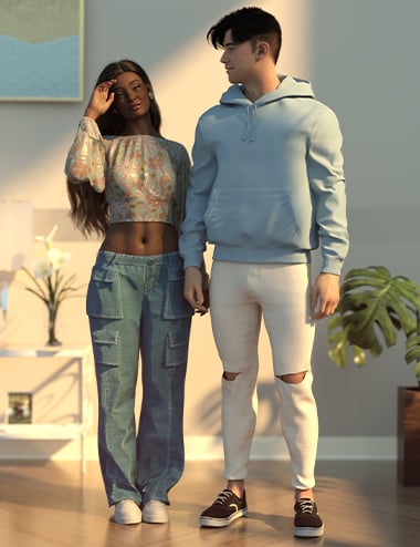 Daily Ease Poses for Genesis 9, 8 and 3 Daily Ease Poses for Genesis 9, 8 and 3 by: 3D Sugar, 3D Models by Daz 3D