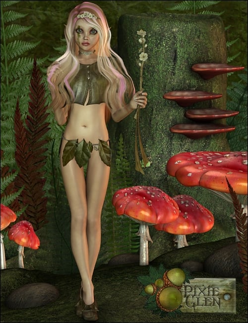 Pixie Glen Bundle by: ThorneMadaSarsa, 3D Models by Daz 3D