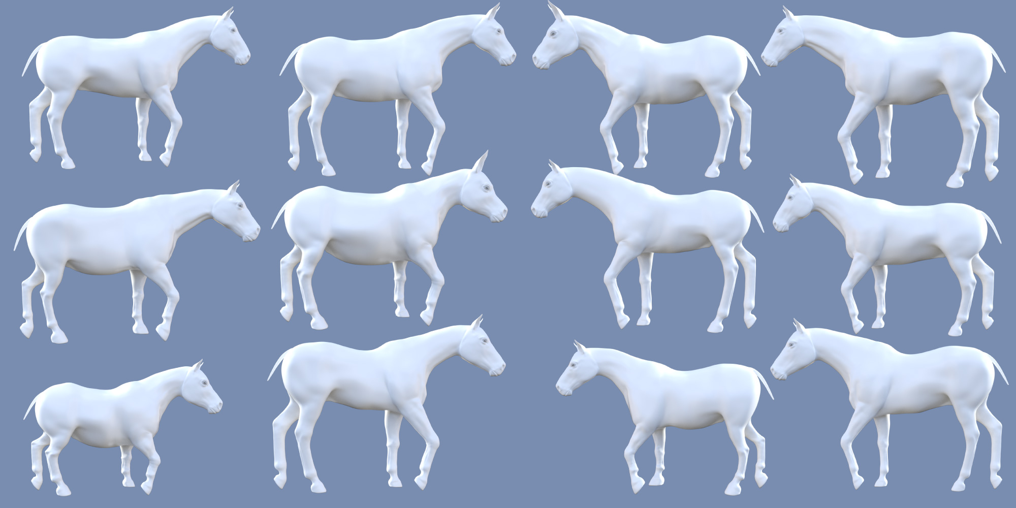 DA Ultimate Morph Pack for Daz Horse 3 Daz 3D