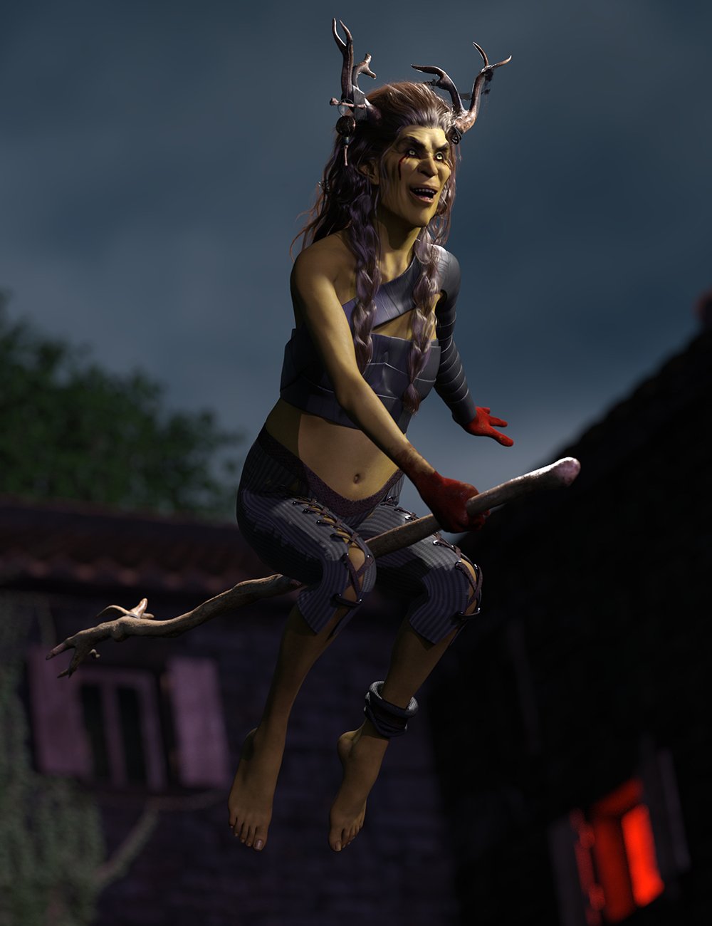 Hagata Poses for Genesis 9 Hag