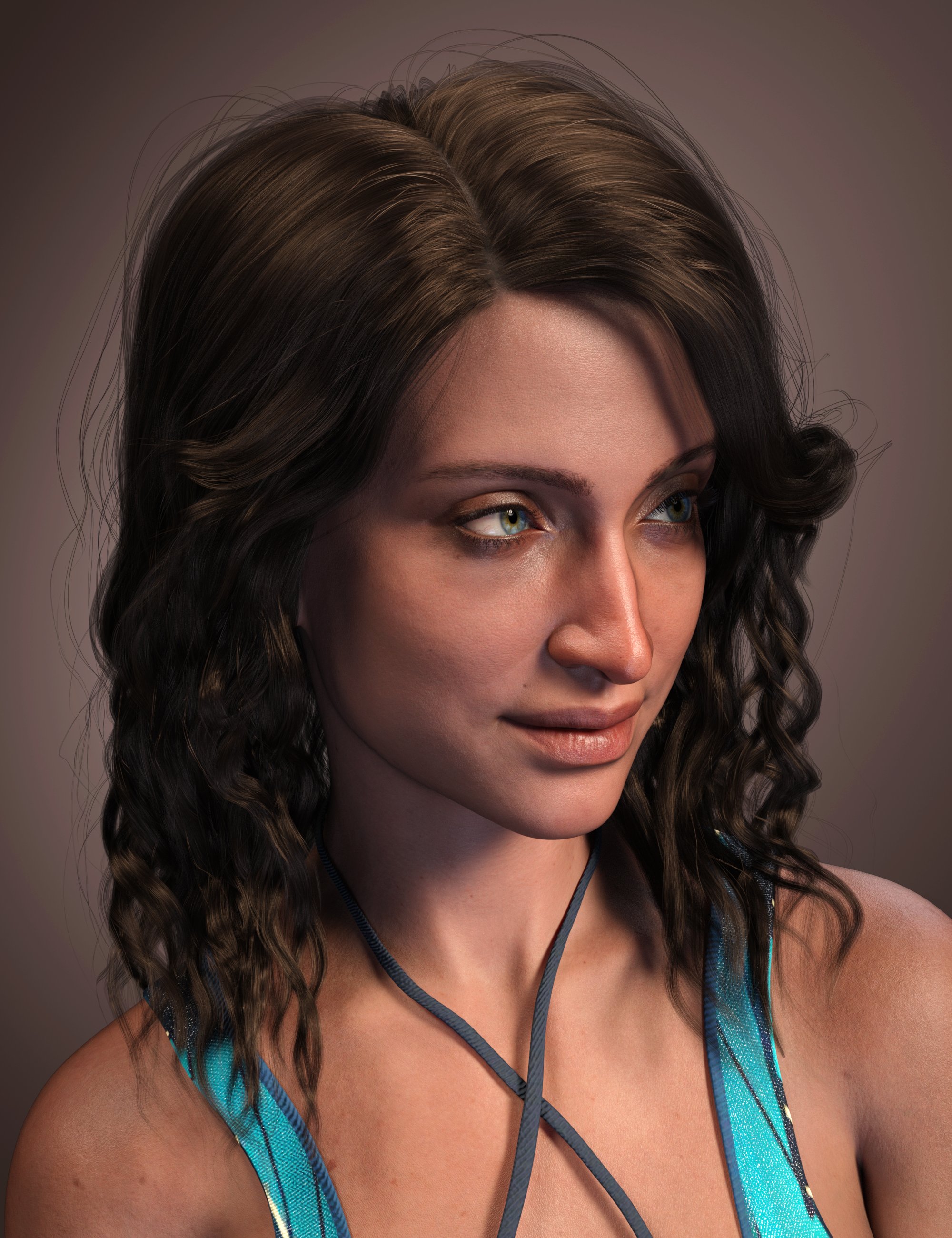 FE Montagu Hair for Genesis 9 | Daz 3D