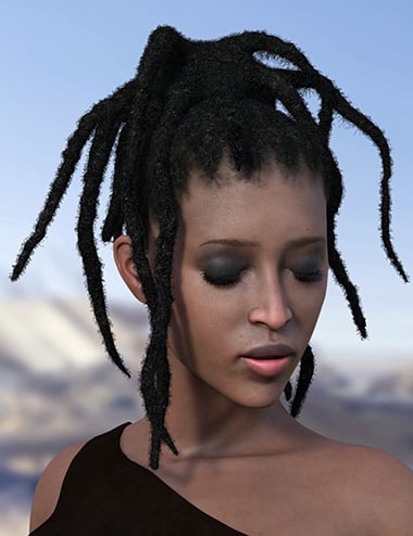 Zeeba Dreads for Genesis 9 | Daz 3D