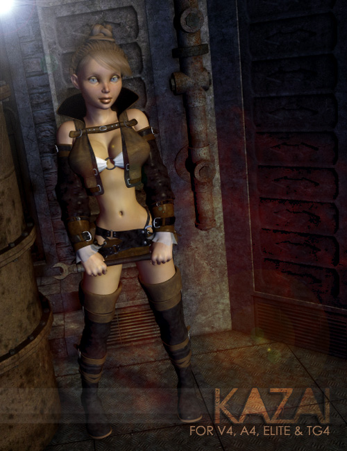 Kazai by: Val3dart, 3D Models by Daz 3D