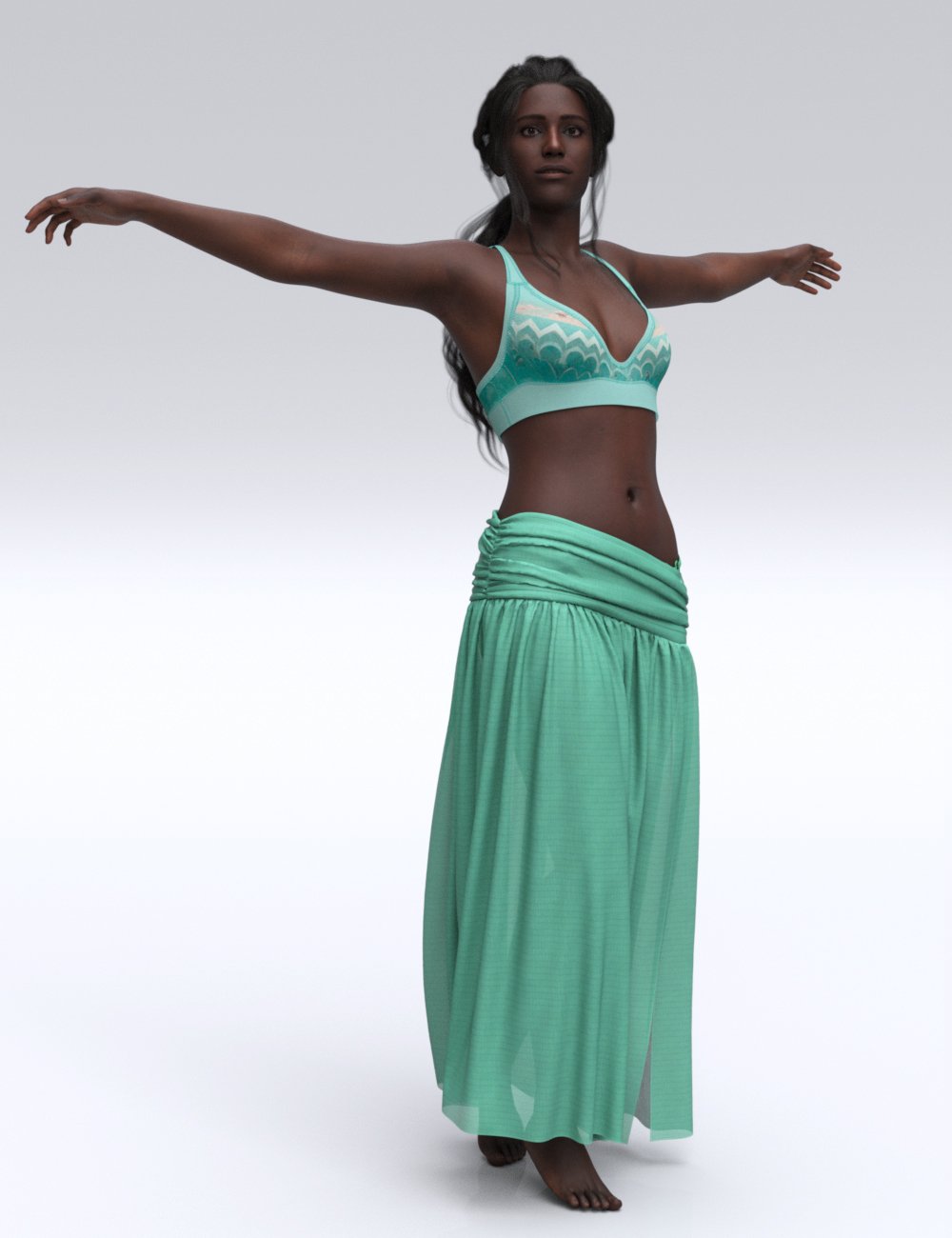 Dance - Belly Dance for Genesis 9, 8.1, and 8 by: Havanalibere, 3D Models by Daz 3D