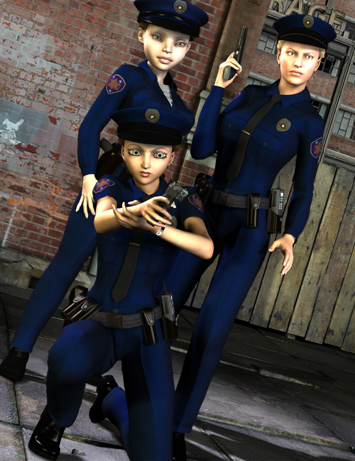Real World Heroes Police Officer V4 A4 G4 by: WillDupreMAB, 3D Models by Daz 3D