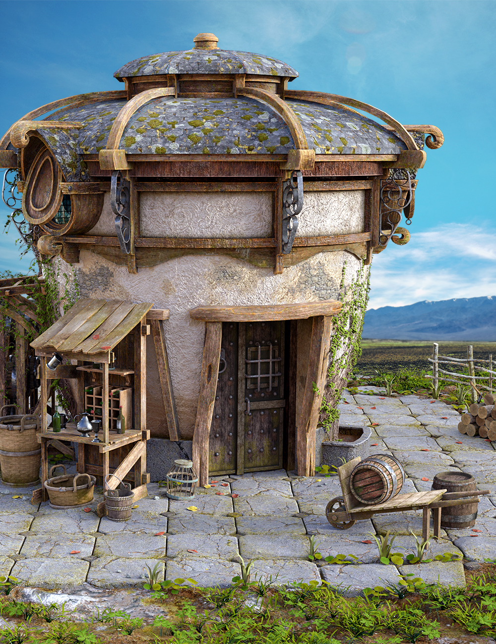 Wine Annex by: Monyto, 3D Models by Daz 3D