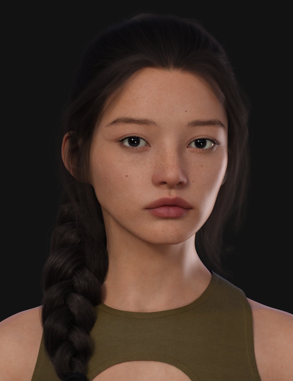 JS Genji for Genesis 9 Feminine by: justspitey, 3D Models by Daz 3D