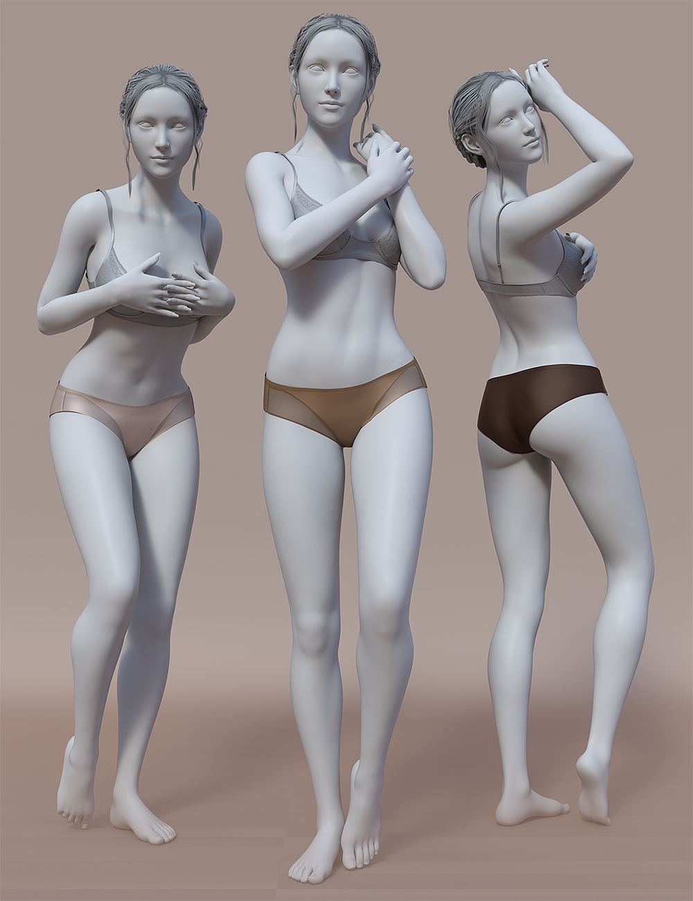 Skintight Poses Collection for Genesis 9, 8.1 and 8 Females by: Val3dartbiuzpharb, 3D Models by Daz 3D