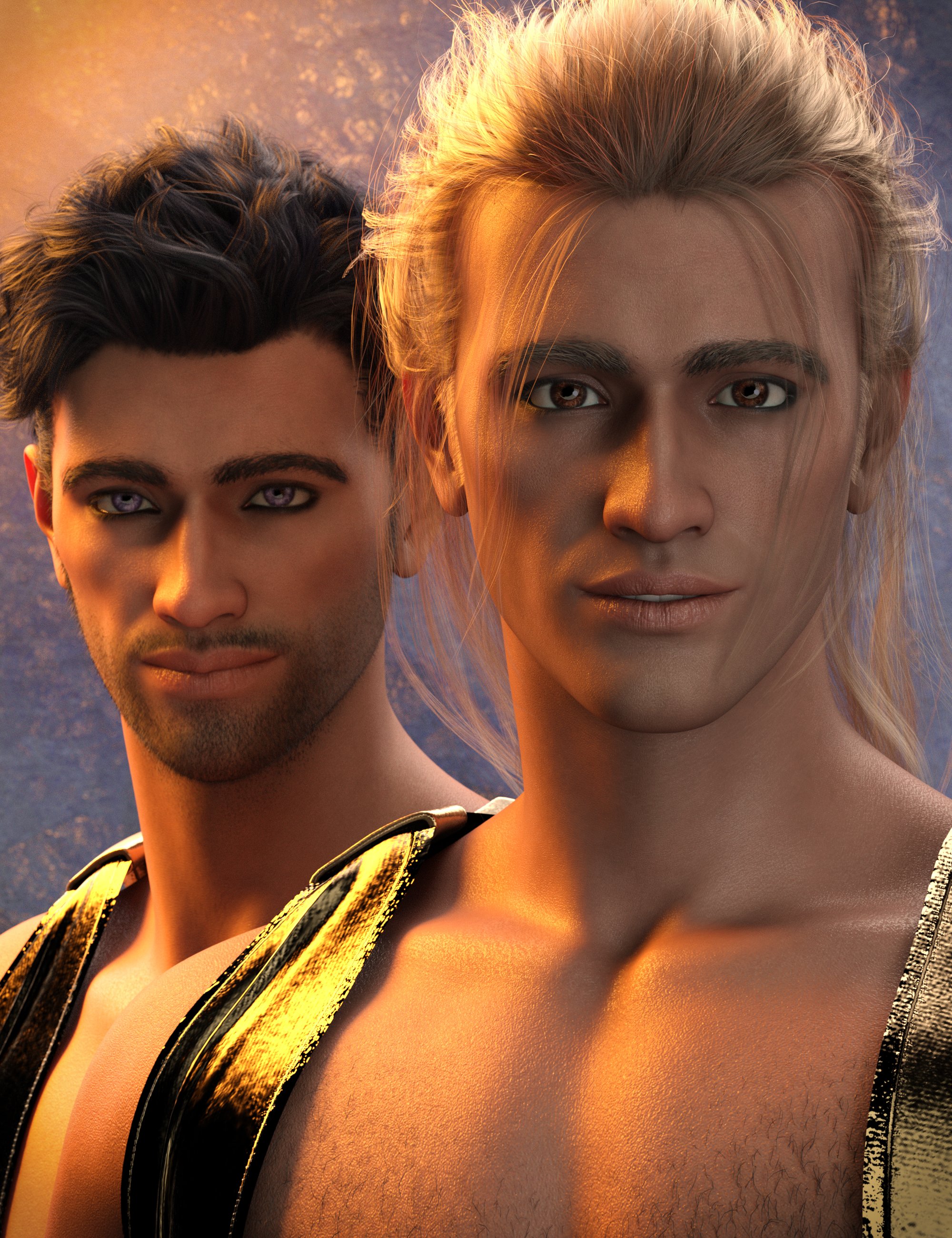 CC Fawkes and Dalton for Genesis 9 by: ChangelingChick, 3D Models by Daz 3D