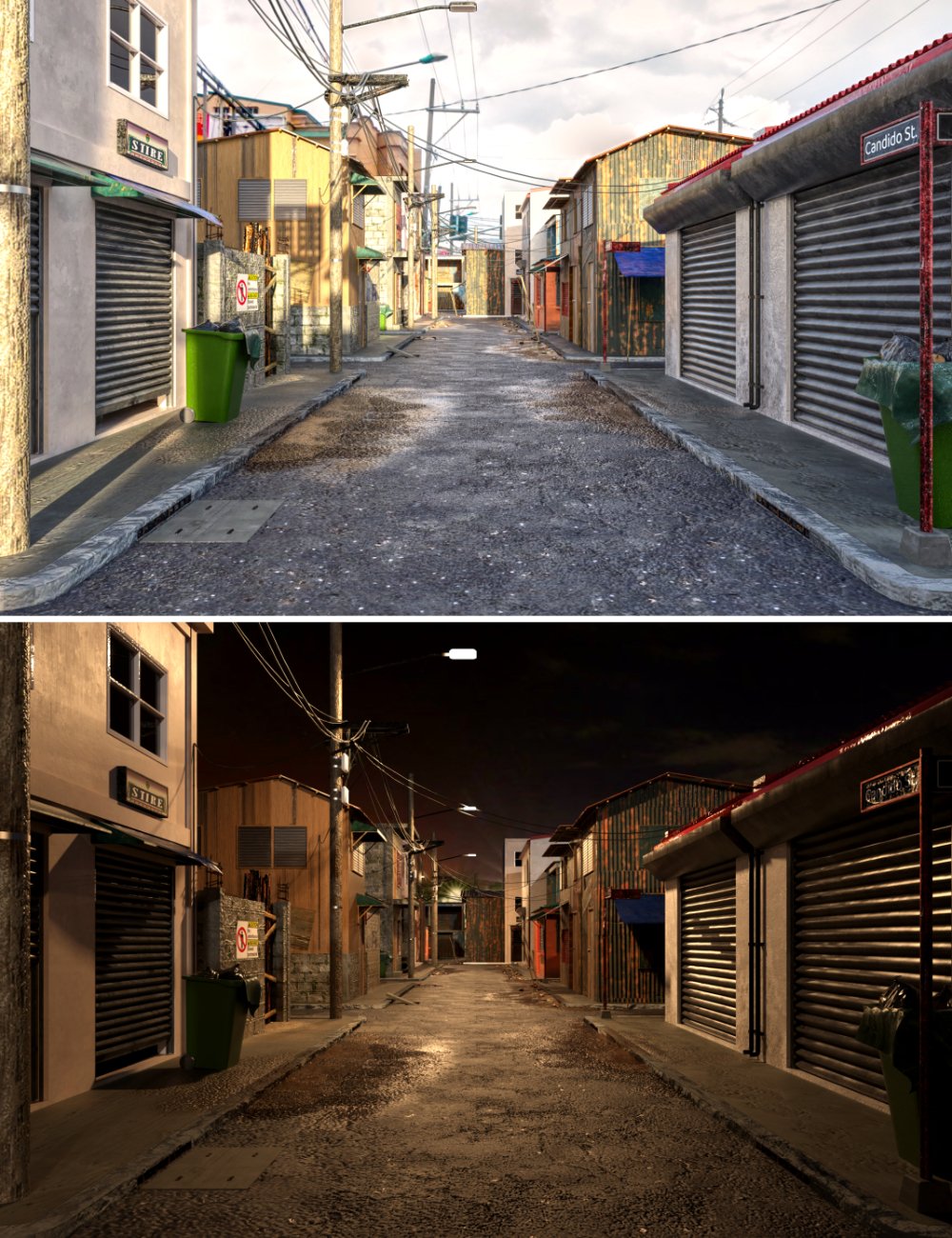 Quiapo Street by: bituka3d, 3D Models by Daz 3D