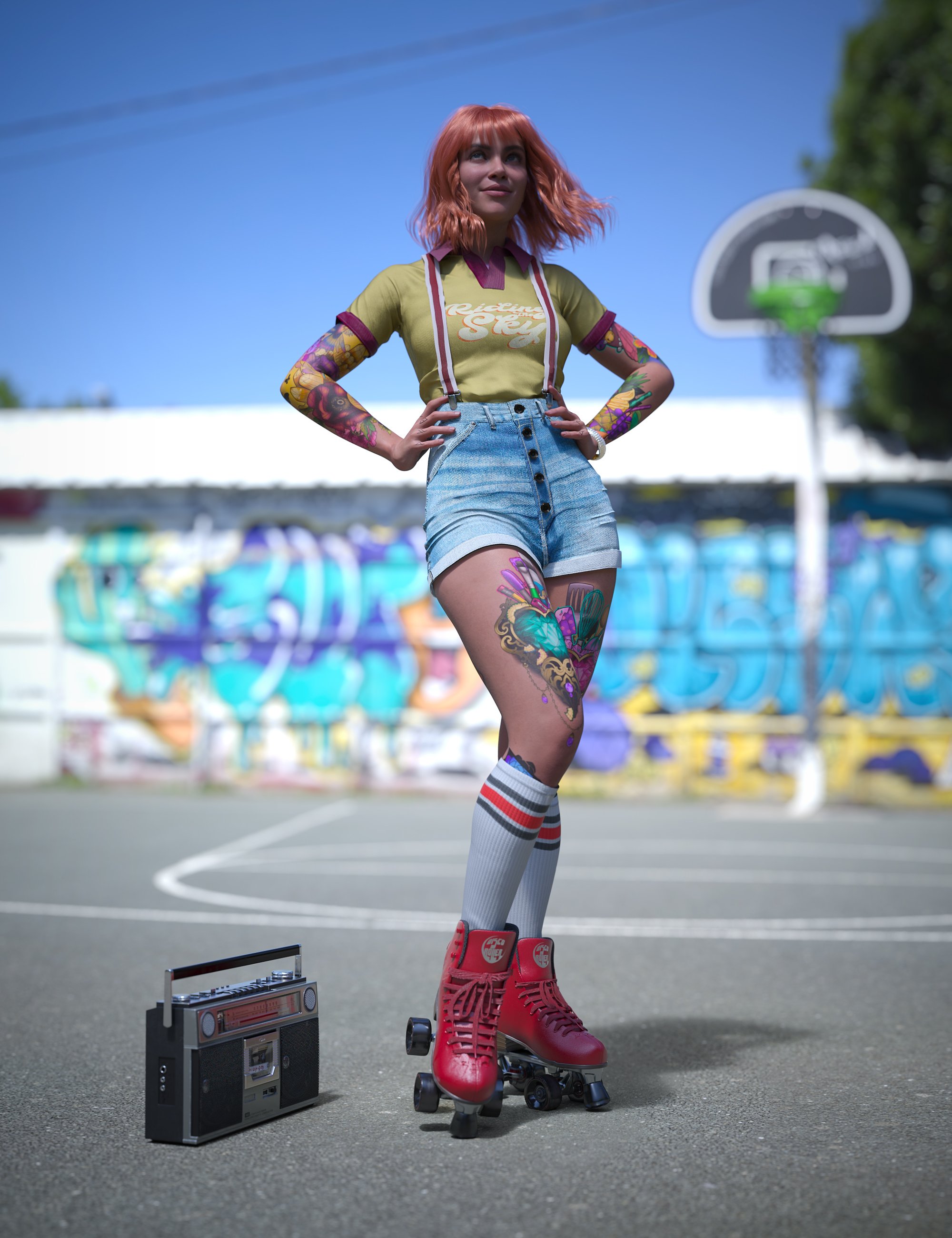 UltraHD Iray HDRI With DOF - Urban Playground