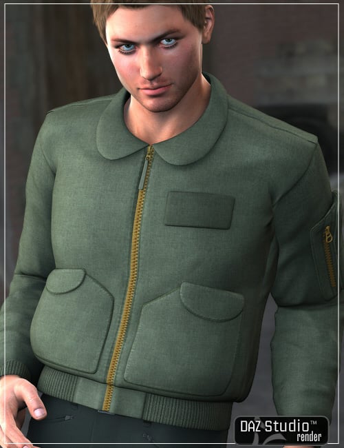 Flyer Jacket for M4 and V4 Flyer Jacket for M4 and V4 by: Lourdes, 3D Models by Daz 3D