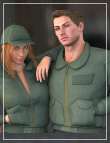 Flyer Jacket for M4 and V4 Flyer Jacket for M4 and V4 by: Lourdes, 3D Models by Daz 3D