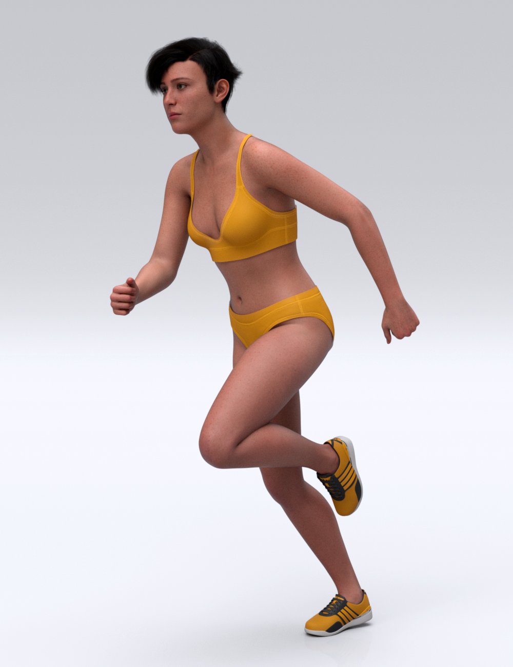 Run Animation for Genesis 9, 8.1, and 8 by: Havanalibere, 3D Models by Daz 3D