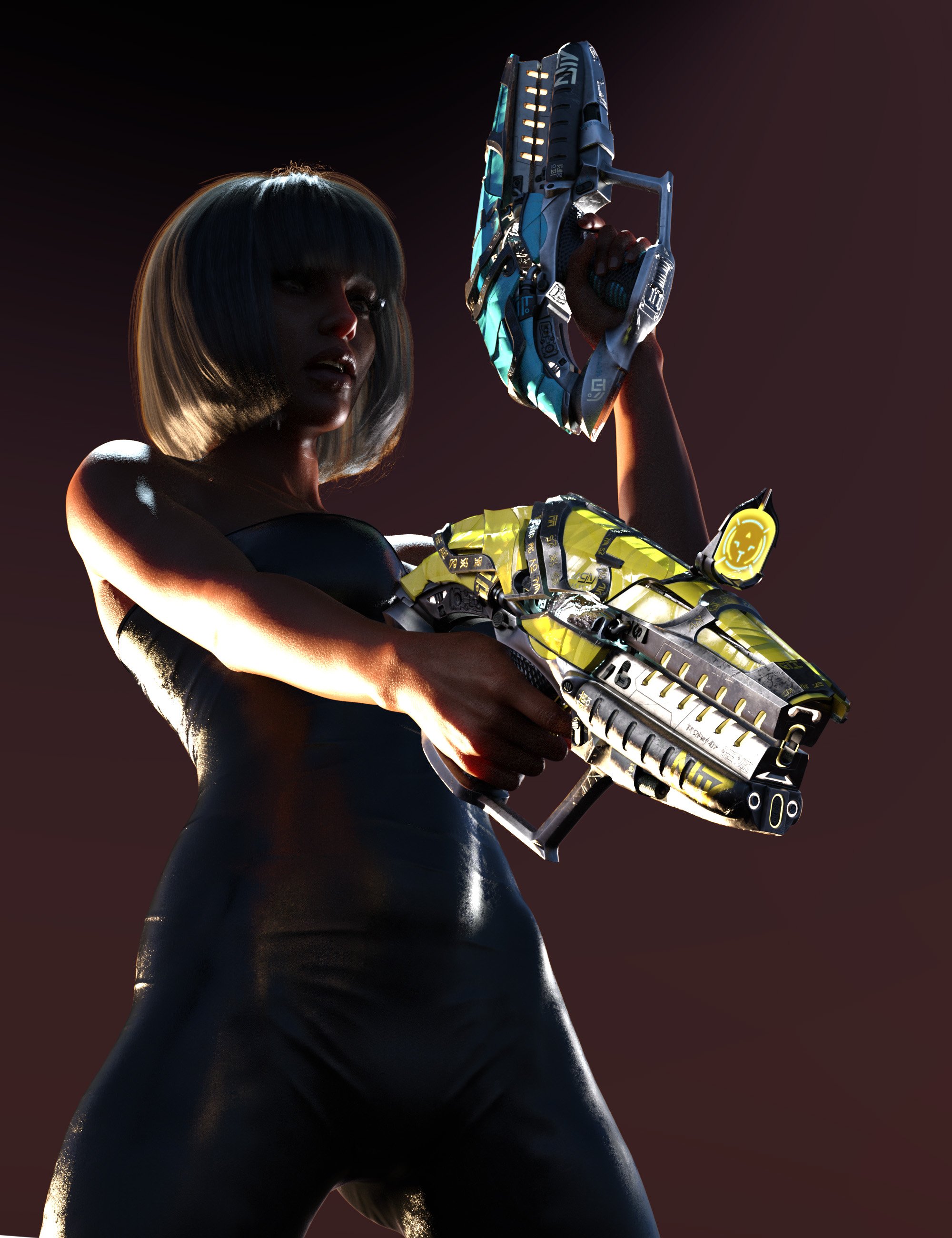 Extra Textures for Punkish Alien Pistol